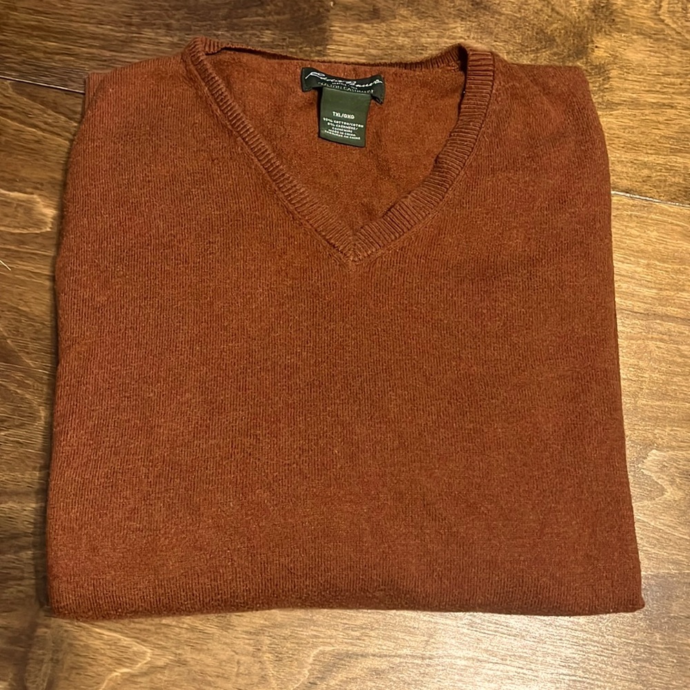 Eddie Bauer TXL c-Cashmere sweater